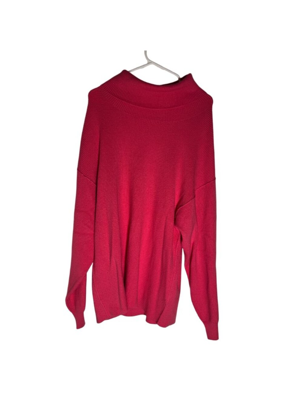 Free People Softly Structured Oversized Ribbed Tunic Sweater Size L